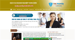 Desktop Screenshot of giayphepkinhdoanh.org